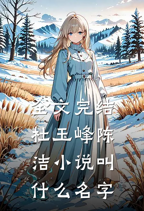 全文完结杜玉峰陈洁小说叫什么名字
