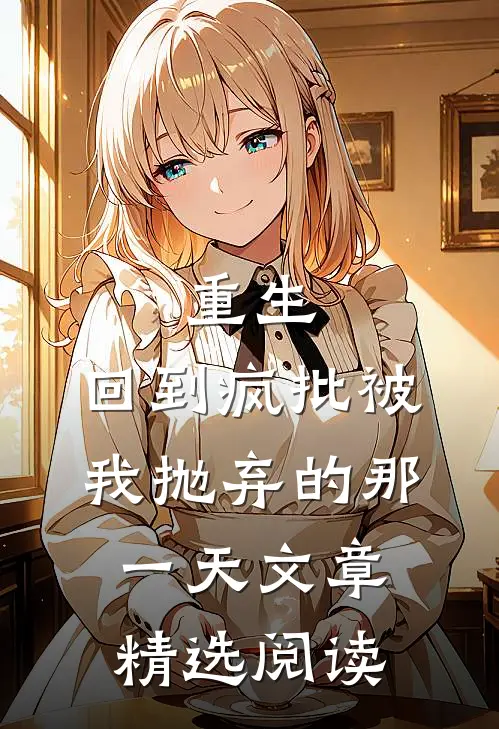 重生：回到疯批被我抛弃的那一天文章精选阅读
