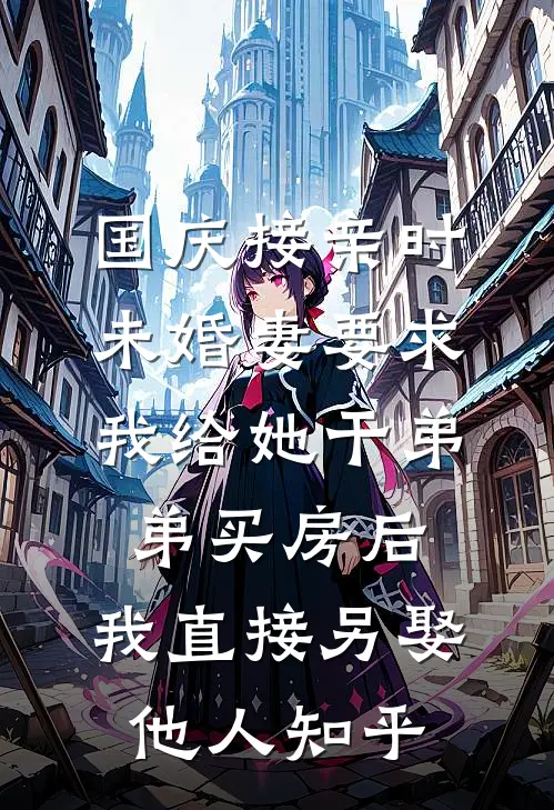 国庆接亲时，未婚妻要求我给她干弟弟买房后，我直接另娶他人知乎
