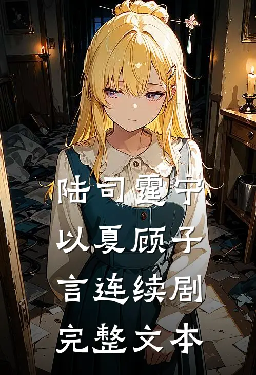 陆司霆宁以夏顾子言连续剧完整文本