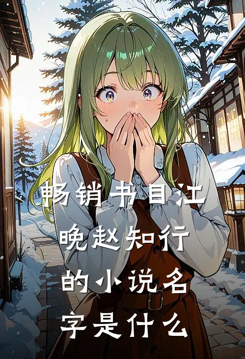 畅销书目江晚赵知行的小说名字是什么