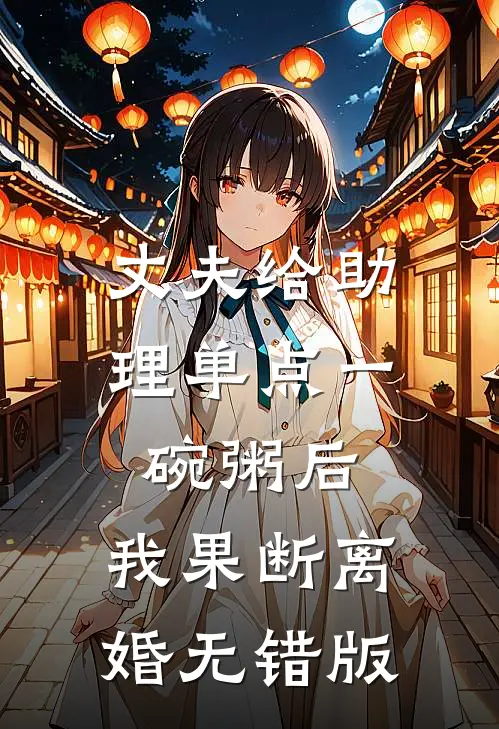 丈夫给助理单点一碗粥后，我果断离婚无错版