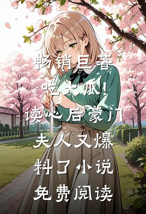 畅销巨著吃大瓜!读心后豪门夫人又爆料了小说免费阅读