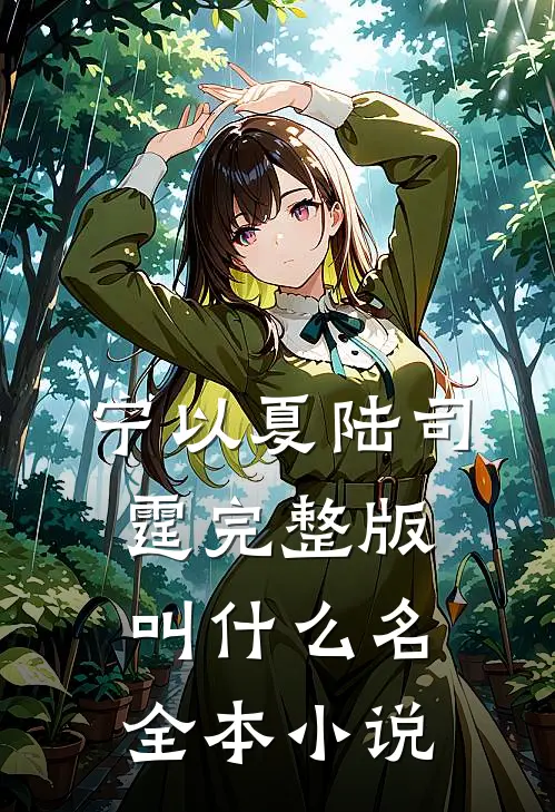 宁以夏陆司霆完整版叫什么名全本小说