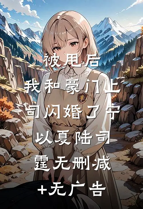 被甩后，我和豪门上司闪婚了宁以夏陆司霆无删减+无广告