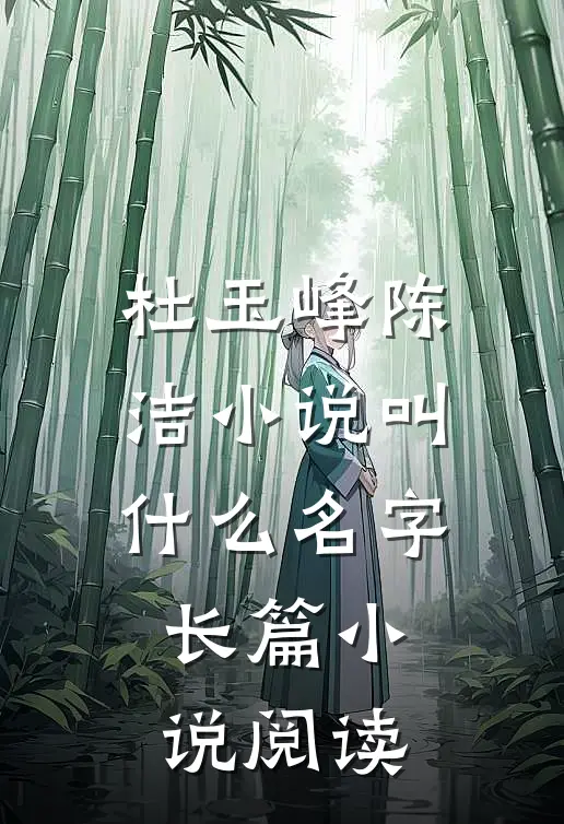 杜玉峰陈洁小说叫什么名字长篇小说阅读