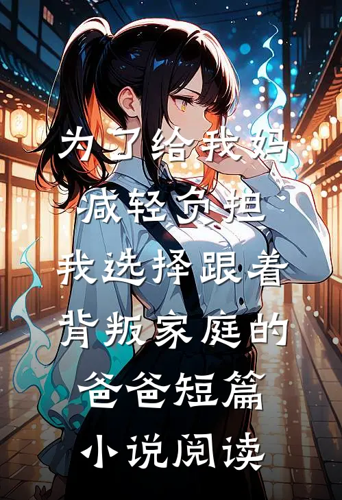 为了给我妈减轻负担，我选择跟着背叛家庭的爸爸短篇小说阅读