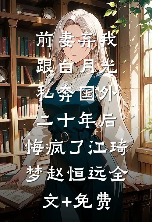 前妻弃我跟白月光私奔国外二十年后，悔疯了江琦梦赵恒远全文+免费