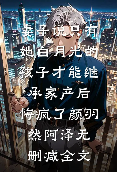 妻子说只有她白月光的孩子才能继承家产后，悔疯了颜羽然阿泽无删减全文