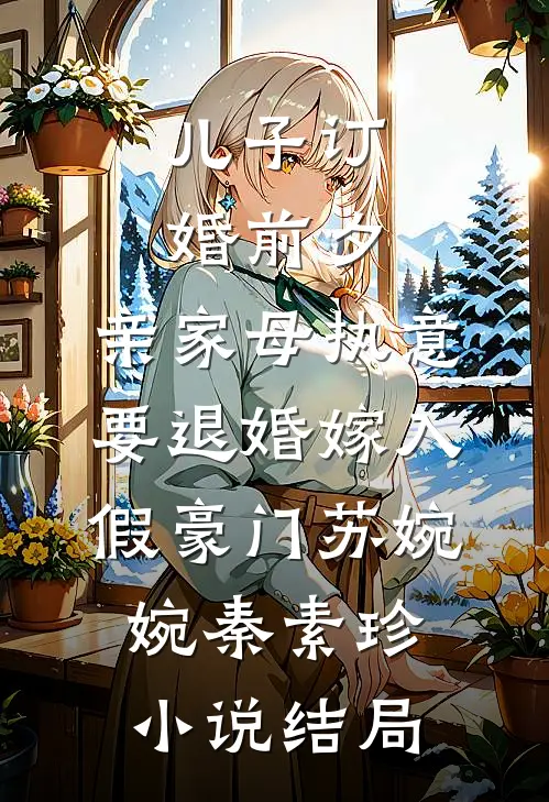 儿子订婚前夕，亲家母执意要退婚嫁入假豪门苏婉婉秦素珍小说结局