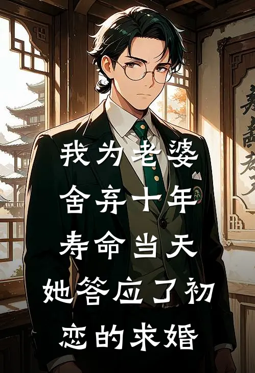 我为老婆舍弃十年寿命当天，她答应了初恋的求婚