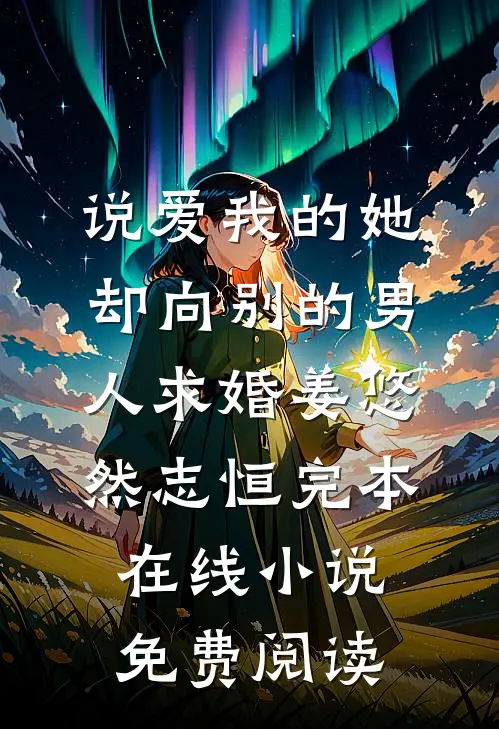说爱我的她，却向别的男人求婚姜悠然志恒完本在线小说免费阅读
