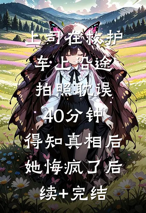 上司在救护车上沿途拍照耽误40分钟，得知真相后她悔疯了后续+完结