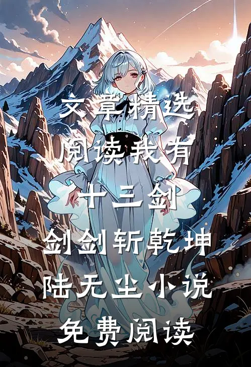 文章精选阅读我有十三剑,剑剑斩乾坤陆无尘小说免费阅读