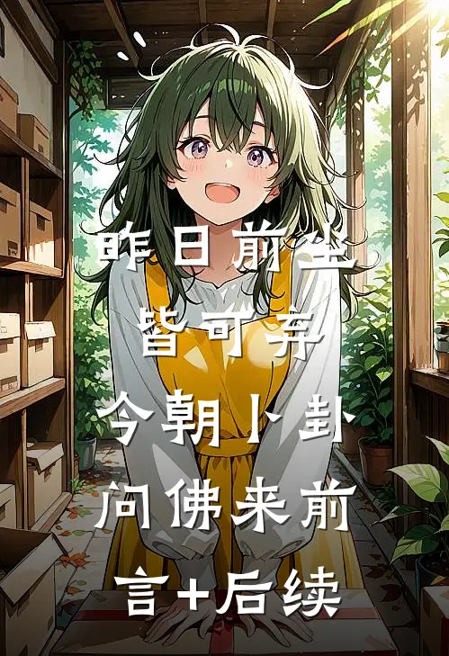 昨日前尘皆可弃，今朝卜卦问佛来前言+后续