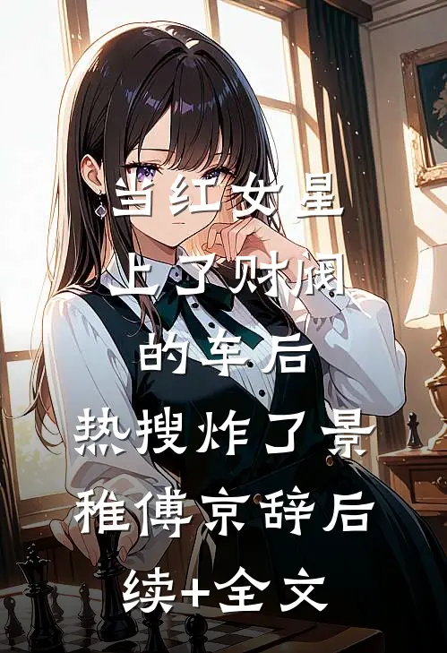 当红女星上了财阀的车后，热搜炸了景稚傅京辞后续+全文