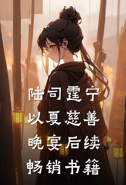 陆司霆宁以夏慈善晚宴后续畅销书籍