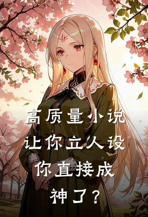 高质量小说让你立人设，你直接成神了？