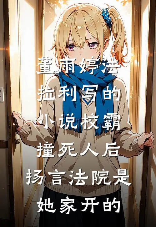 董雨婷法拉利写的小说校霸撞死人后，扬言法院是她家开的