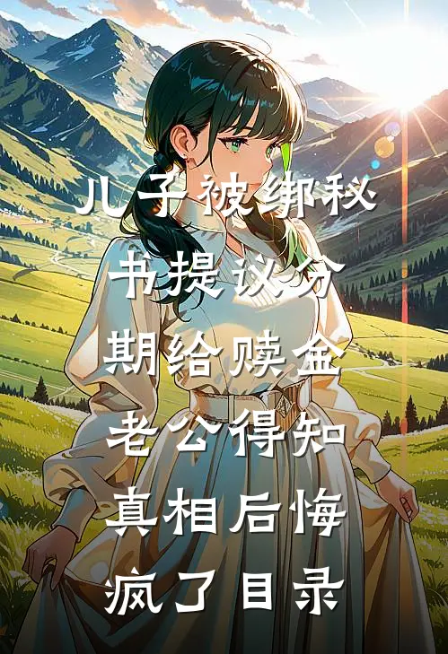 儿子被绑秘书提议分期给赎金，老公得知真相后悔疯了目录