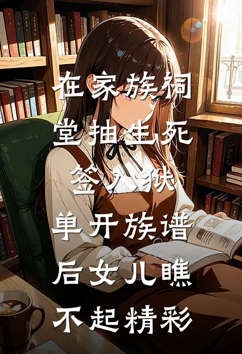 在家族祠堂抽生死签入狱，单开族谱后女儿瞧不起精彩