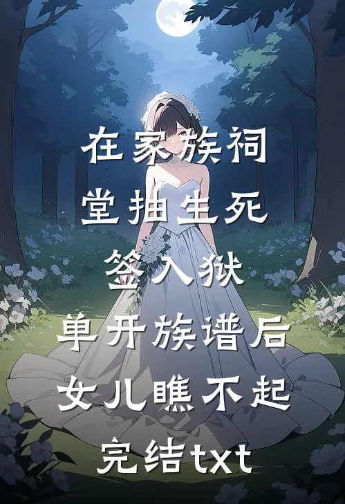 在家族祠堂抽生死签入狱，单开族谱后女儿瞧不起完结txt