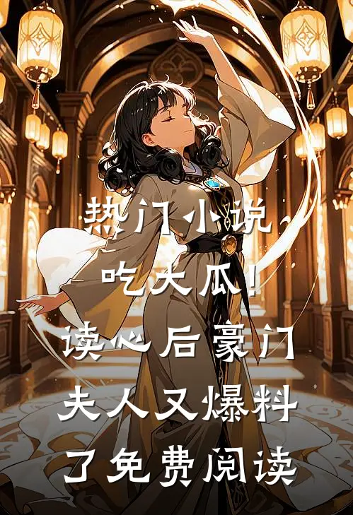 热门小说吃大瓜!读心后豪门夫人又爆料了免费阅读