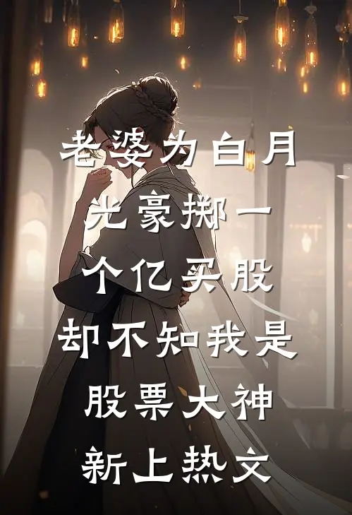 老婆为白月光豪掷一个亿买股，却不知我是股票大神新上热文