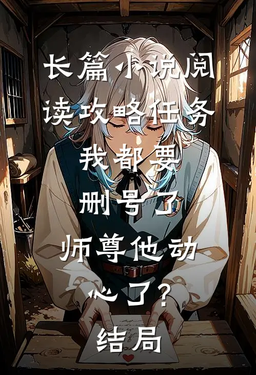长篇小说阅读攻略任务:我都要删号了,师尊他动心了?结局