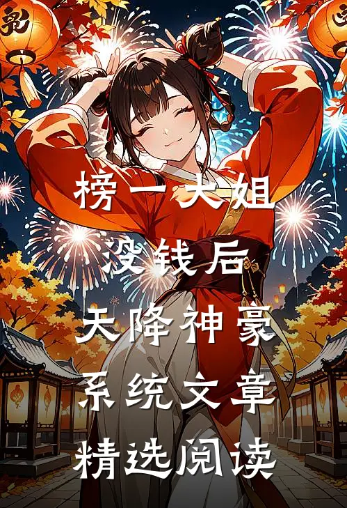 榜一大姐没钱后,天降神豪系统文章精选阅读