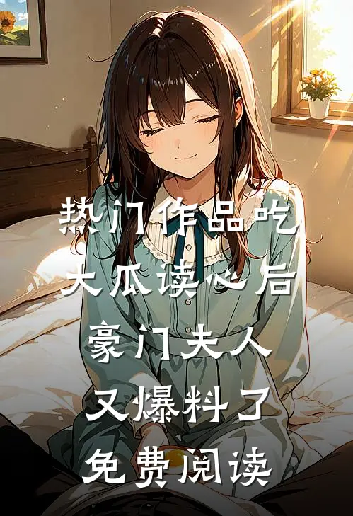 热门作品吃大瓜读心后豪门夫人又爆料了免费阅读