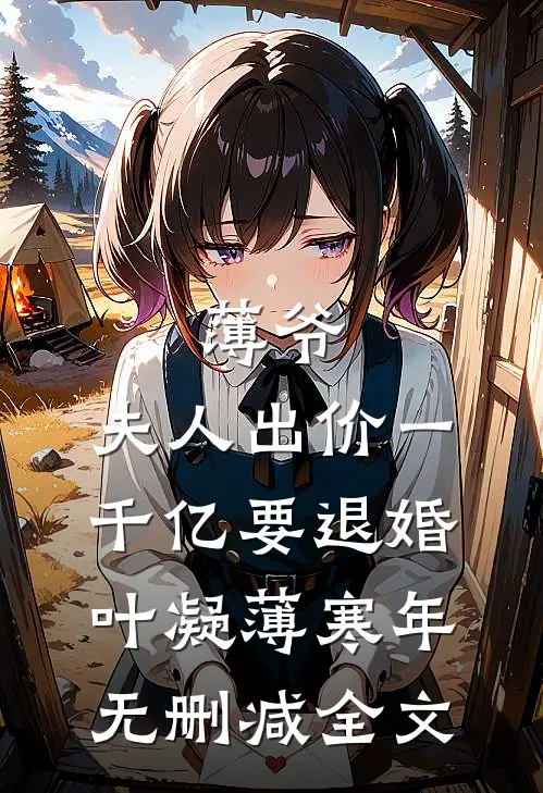 薄爷，夫人出价一千亿要退婚叶凝薄寒年无删减全文