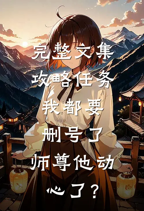 完整文集攻略任务：我都要删号了，师尊他动心了？